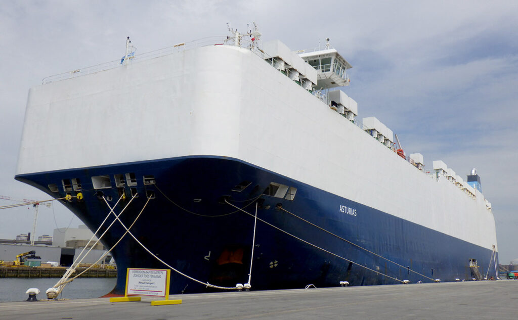 Suardiaz incorpora el car carrier Asturias a su flota para operar en el ...