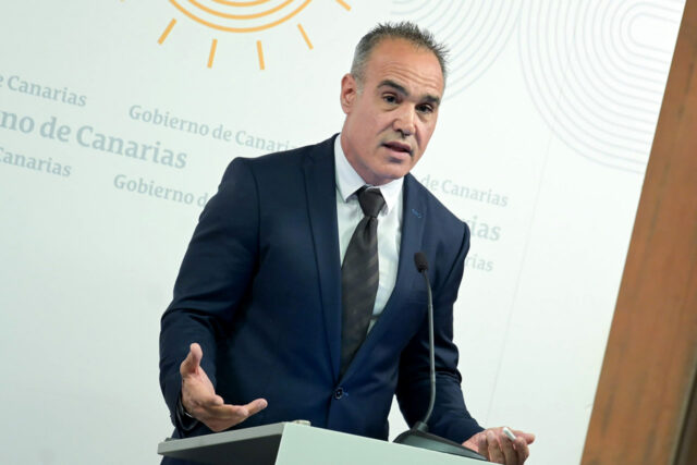 El comisionado del Régimen Económico y Fiscal (REF) de Canarias, José Ramón Barrera