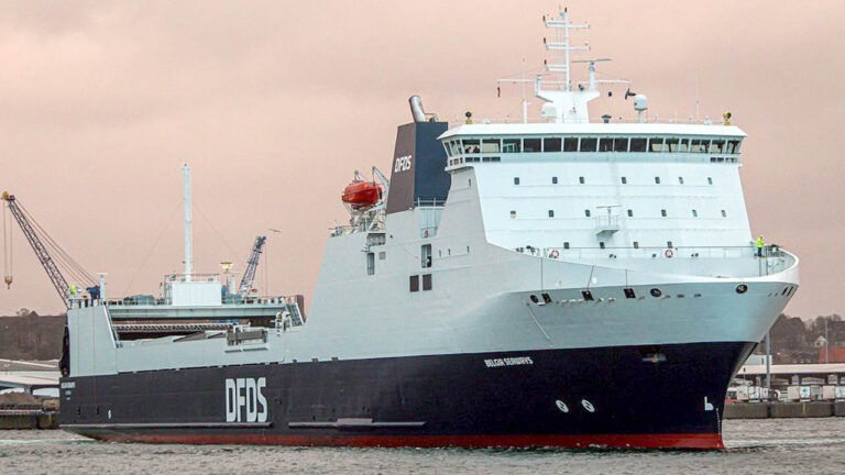 DFDS conectará los puertos de Vilagarcía y Rotterdam con el buque Belgia Seaways.