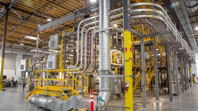 La instalación de pruebas de TerraPower para el desarrollo del reactor nuclear de sales fundidas.