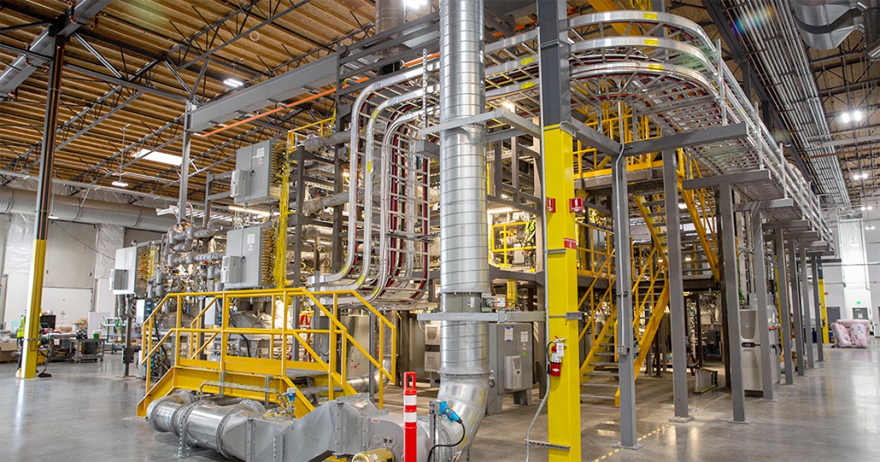 La instalación de pruebas de TerraPower para el desarrollo del reactor nuclear de sales fundidas.