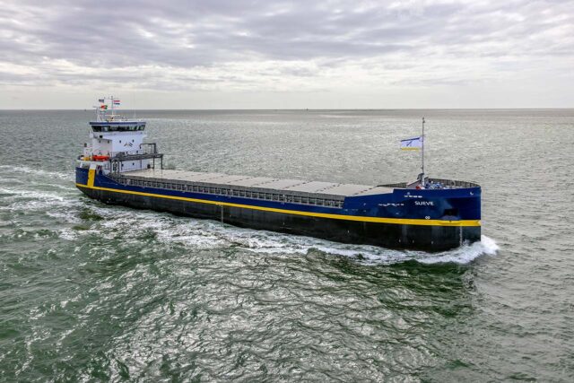 El nuevo buque de carga general de Navinorte, Sueve.