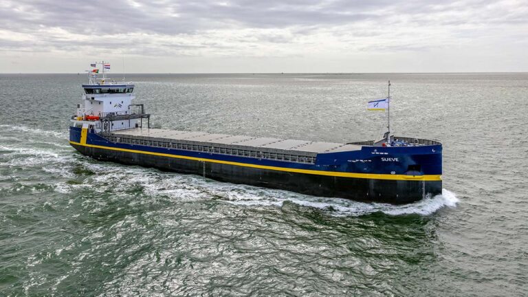 El nuevo buque de carga general de Navinorte, Sueve.