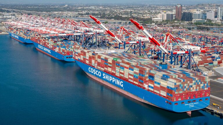 Los buques de COSCO serán los más afectados por las tasas portuarias de los EE.UU.