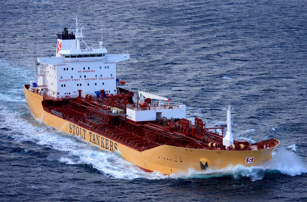 Un buque quimiquero de la naviera Stolt-Neilsen, similar al Stolt Sagaland, asaltado por los piratas en Somalia.