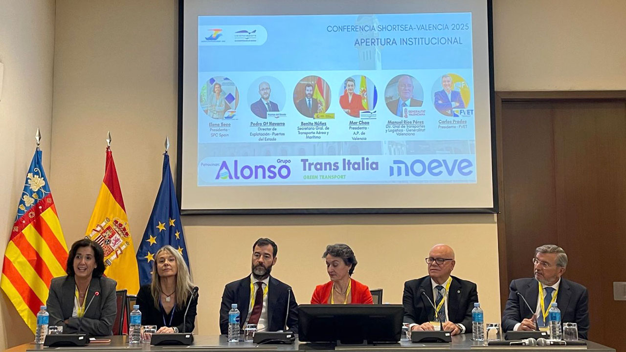 spc-spain-jornada-anual-valencia Inauguración institucional de la Jornada Anual de SPSC Spain 2025 en el puerto de Valencia.