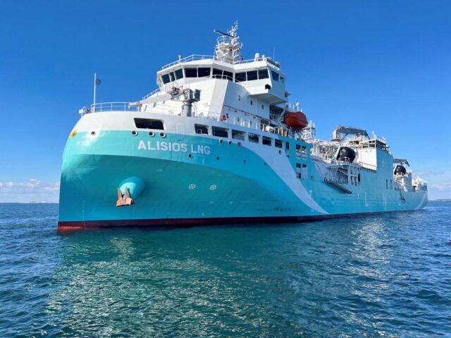 El Alisios LNG puede transportar y suministrar hasta 12.500 m³ de GNL o bioGNL a otros buques