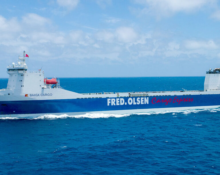 El ro-ro Bahia Cargo de Fred Olsen.