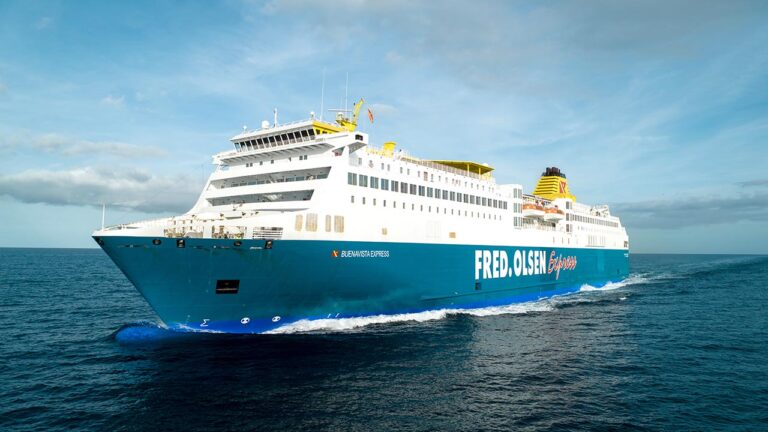 Buenavista Express, el buque de Fred. Olsen Express que conecta la Península con las islas Canarias.