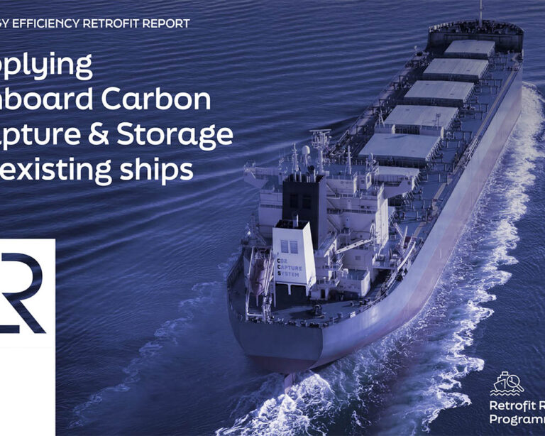 Informe sobre instalación de sistemas de captura de carbono a bordo de LR.