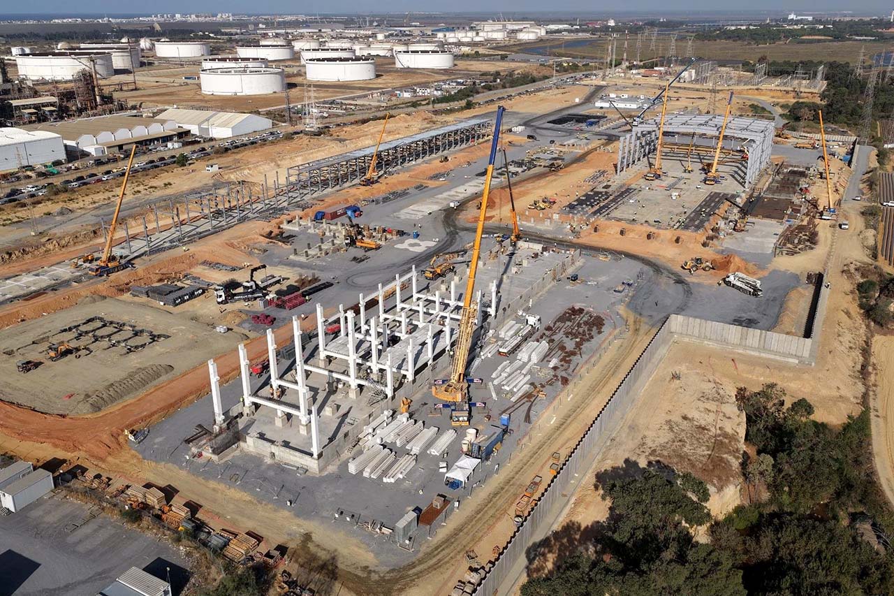 Inicio de la obras de la nueva instalación de MOEVE para la producción de hidrógeno verde.